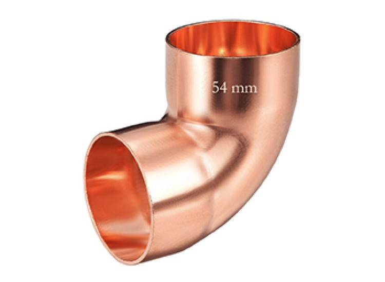 Copper elbow 5090 54mm